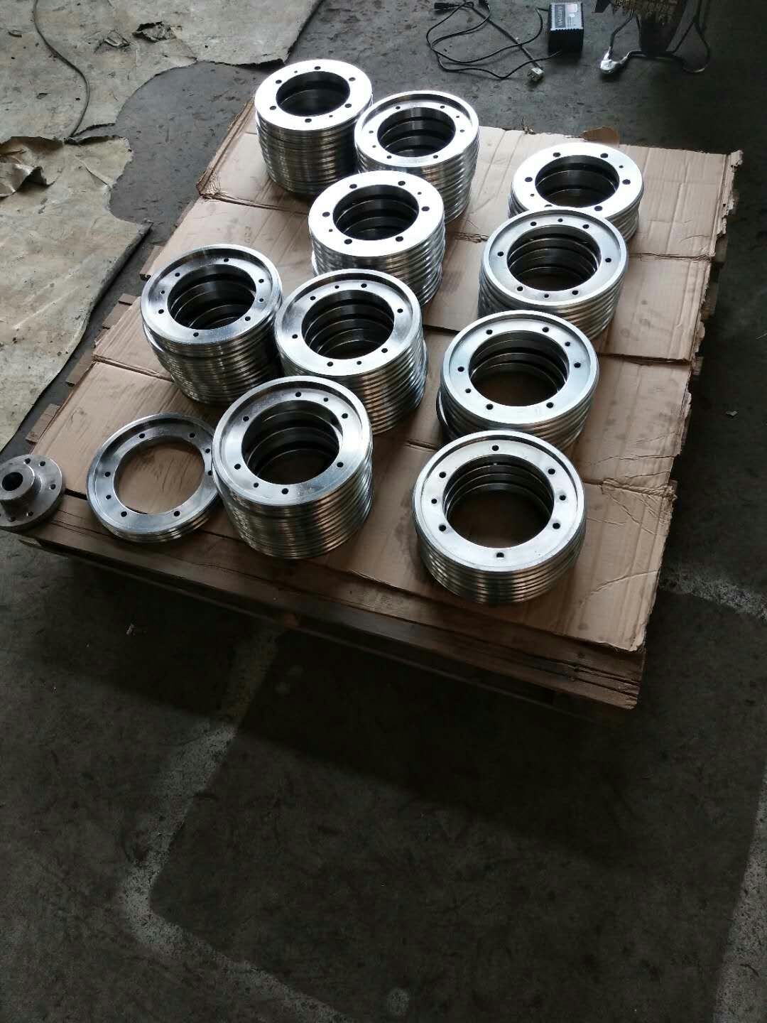 Creasing wheels for Slitter