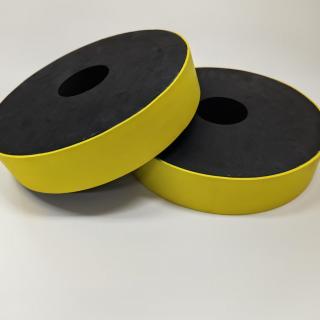 BHS EXPANDED RUBBER DISK D=335/85 B=70 [144934001] [PARTS OF CORRUGATING MACHINERY]